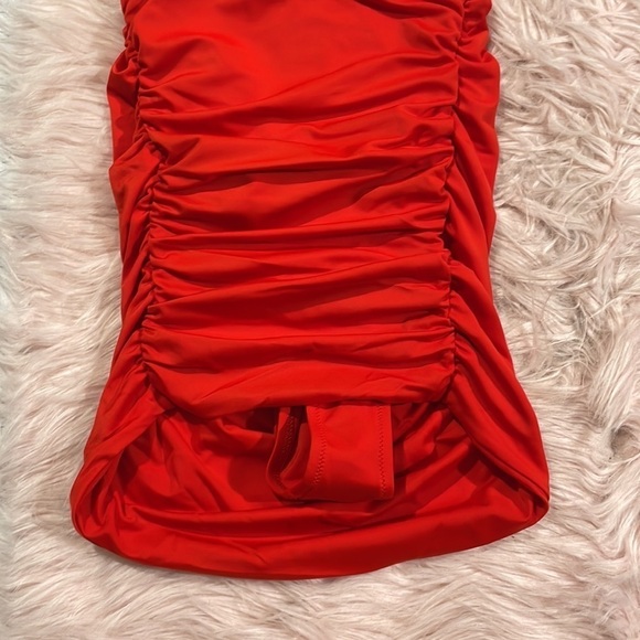 NWT We are HAH it suits you 1 piece swimsuit in blood orange - Picture 5 of 9